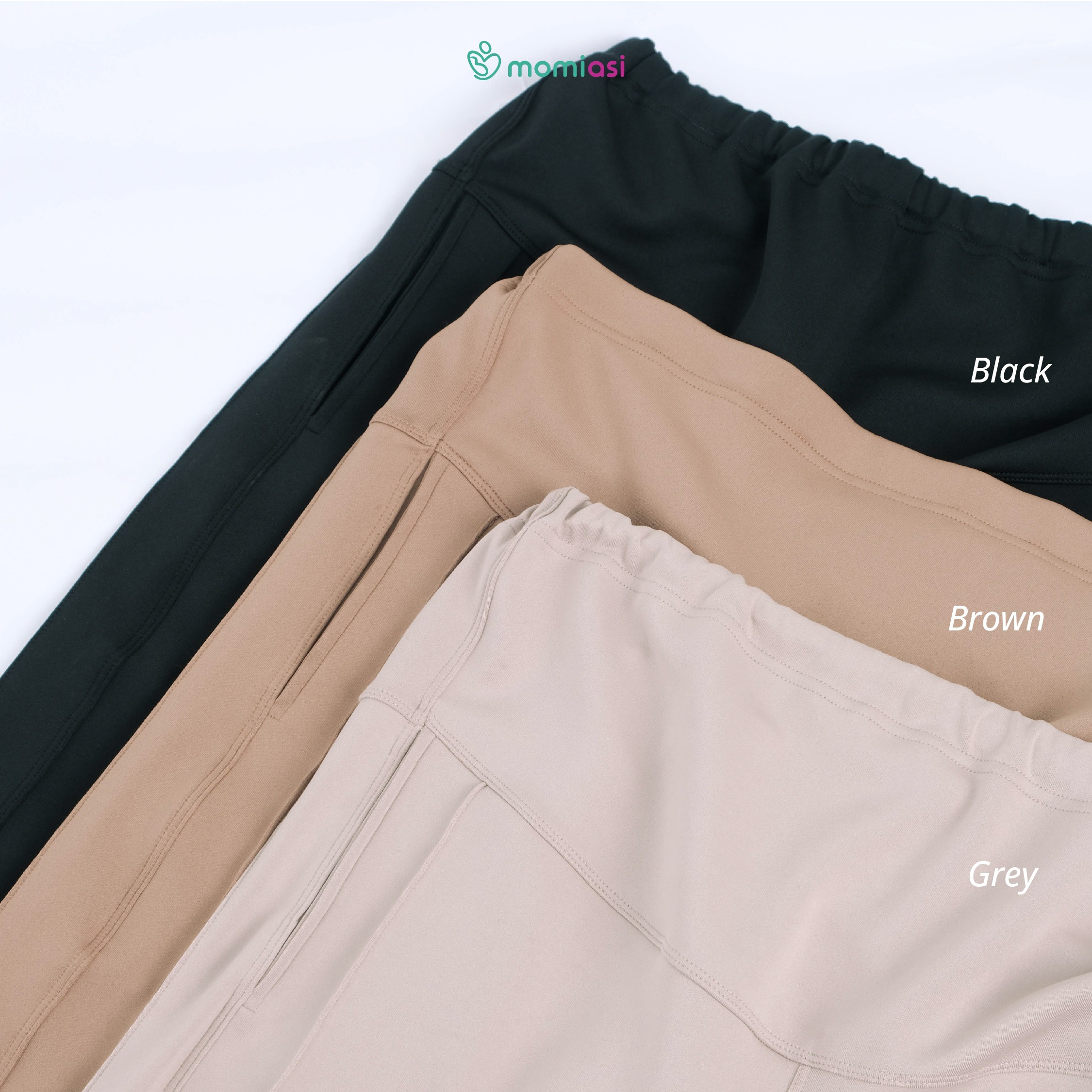 Momiasi - Cecile Sport Loose Pants - Celana Hamil Sport Loose Fit Stretch