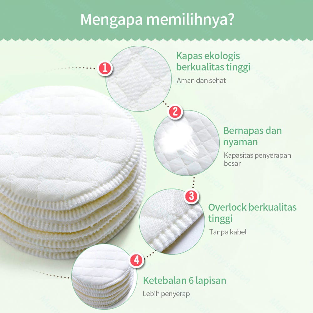 Momiasi - Breast Pad Dumpel Asi Ibu Menyusui