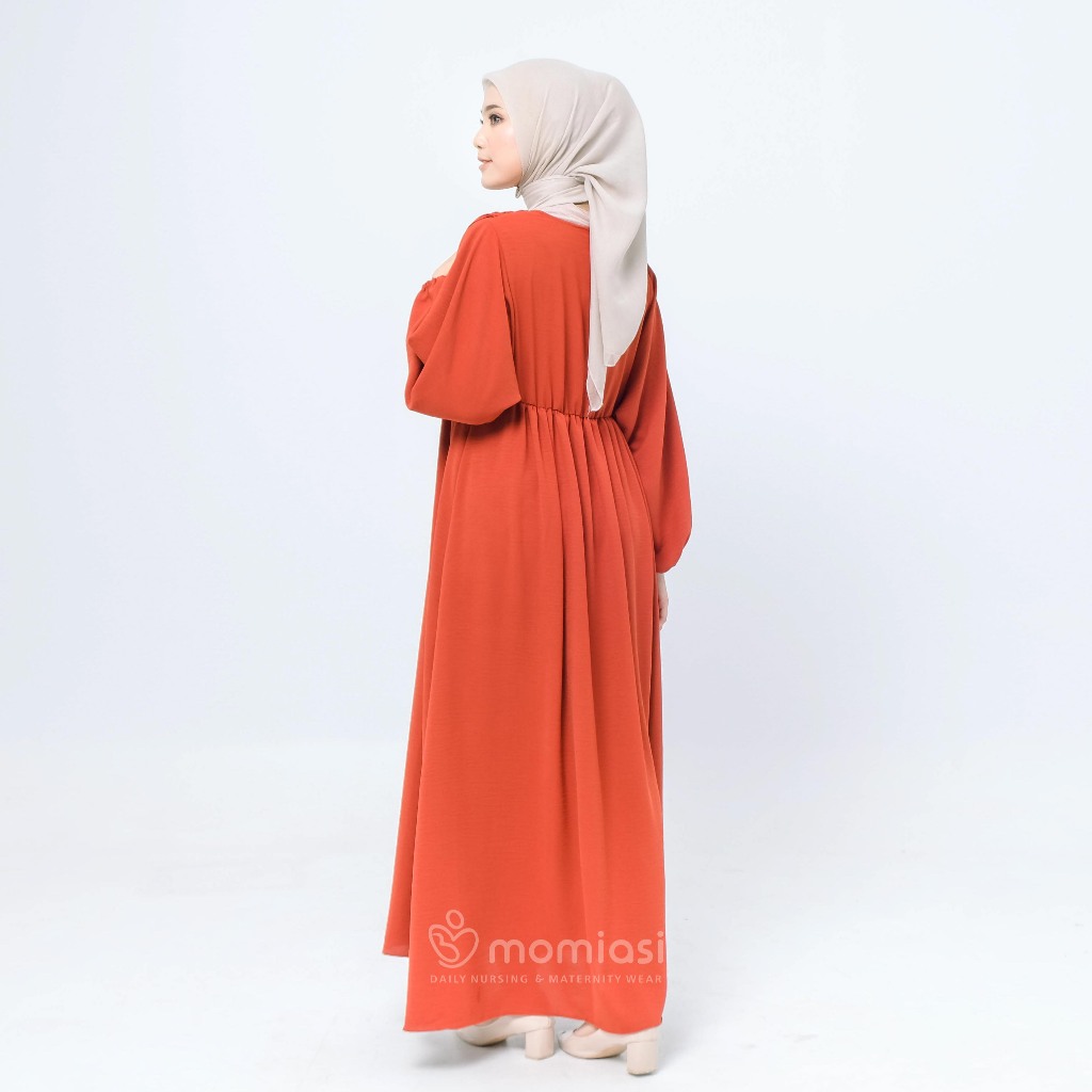 Momiasi - Sofia Dress Crinkle - Dress Bumil Busui Friendly