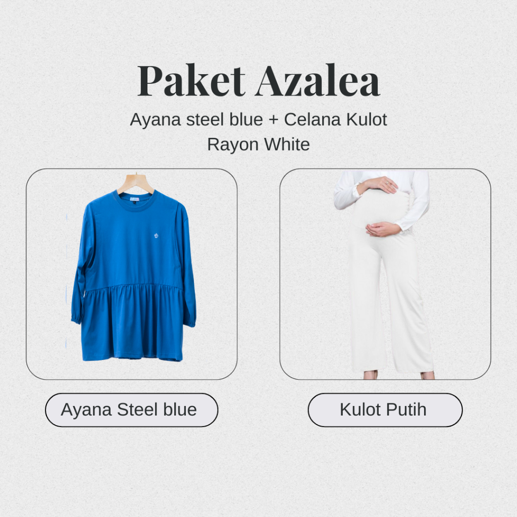 Momiasi – Paket Bundling – Celana Hamil Kerja dan Ayana Blouse Bumil Busui