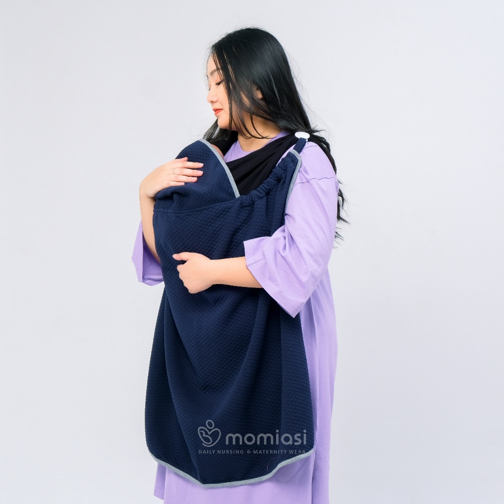 Momiasi - Nursing Cover - On The Blanket - Selimut Baby - Blanket Clip On