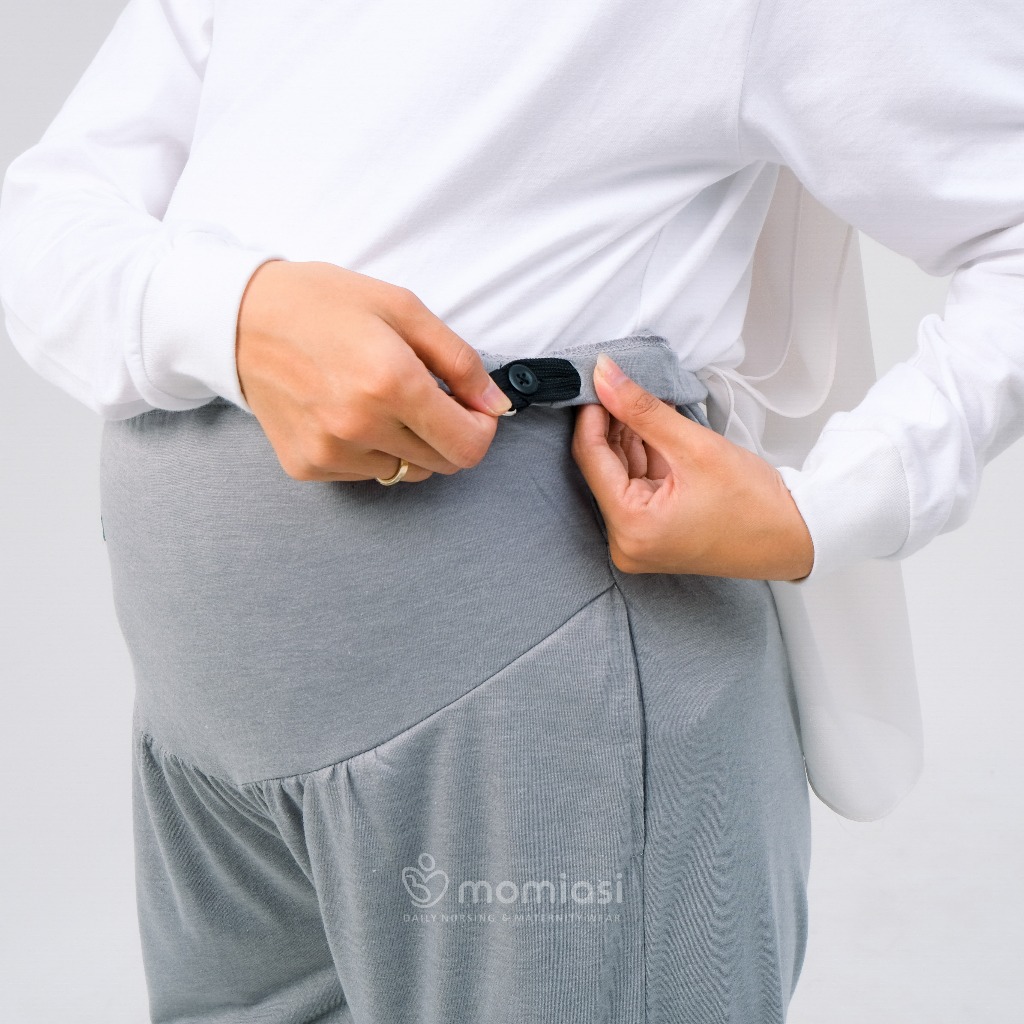 Momiasi - Celana Ibu Hamil Fashion Wanita Bumil Kekinian Jumbo Maternity Pants Premium