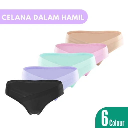 Momiasi - Celana Dalam Cd Hamil Wanita Bumil Jumbo Big Katun Maternity Panty Low Waist