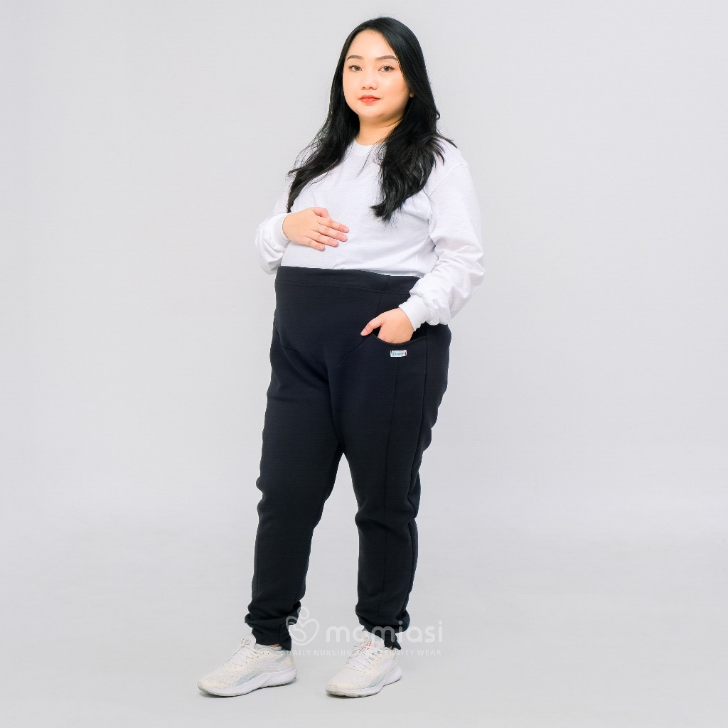 Momias - Celana Hamil Joger - Celana Hamil Joger Pants - Celana Hamil Daily Sporty