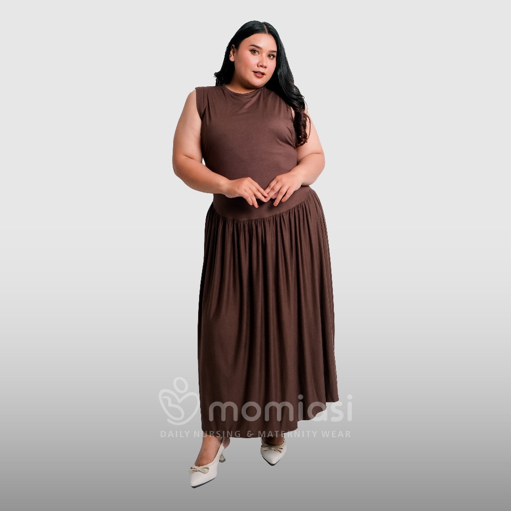 Momiasi - Grace - Camelia Inner Dress Rayon Premium - Stylish Dress Kekinian - Bumil & Busui Friendly
