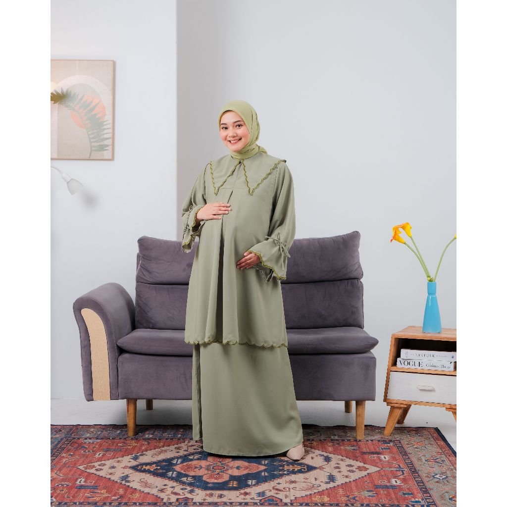 Momiasi - One Set Noura - One Set Tunik Melayu