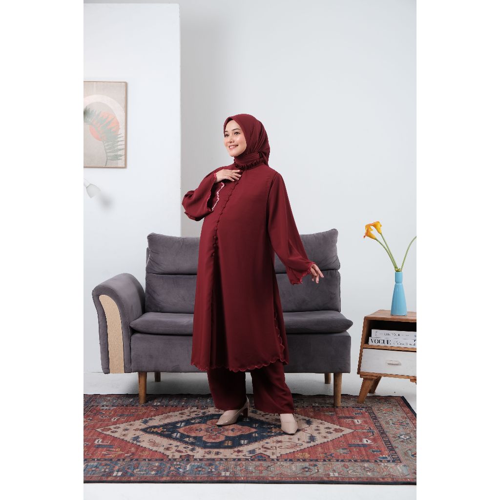 Momiasi - One Set Alora - One Set Tunik Melayu