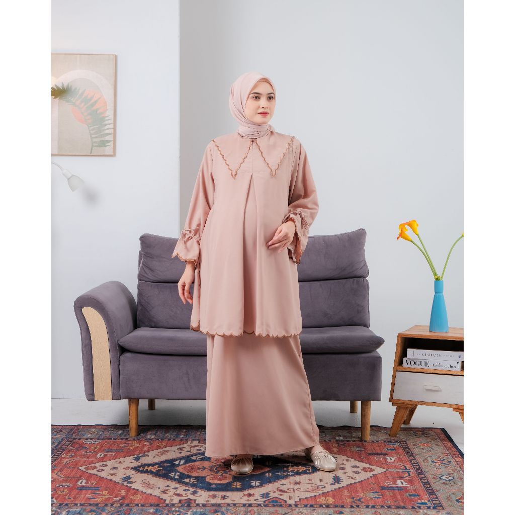 Momiasi - One Set Noura - One Set Tunik Melayu