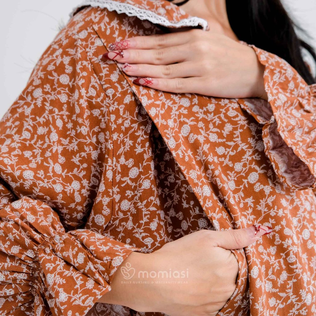 Momiasi - Home Dress Serina - Daster Bumil Busui Friendly