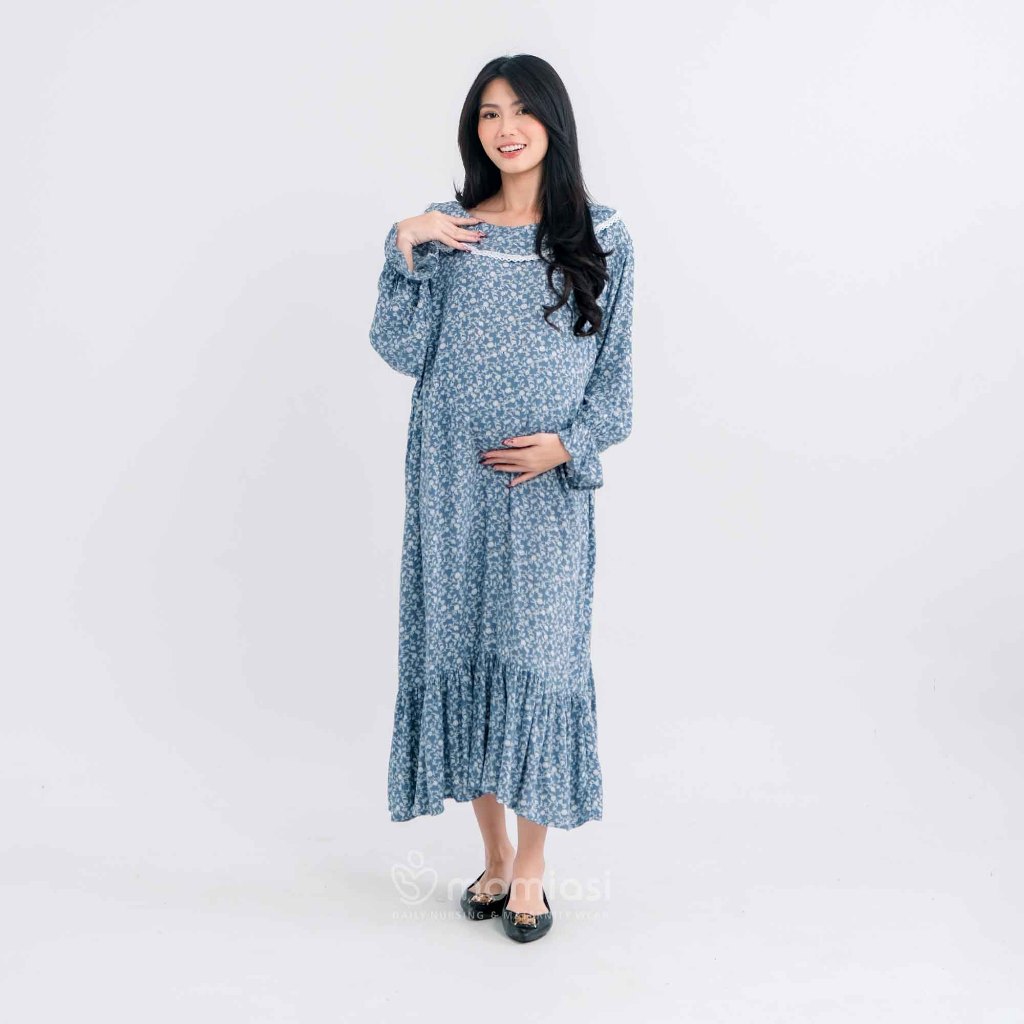 Momiasi - Home Dress Serina - Daster Bumil Busui Friendly