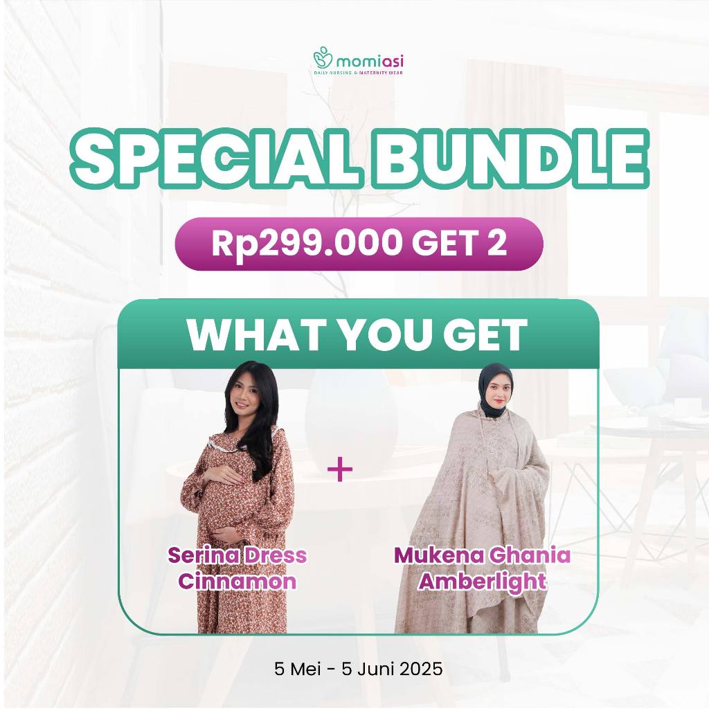 Momiasi - Special Bundling Serina - Daster Serina - Mukena Ghania