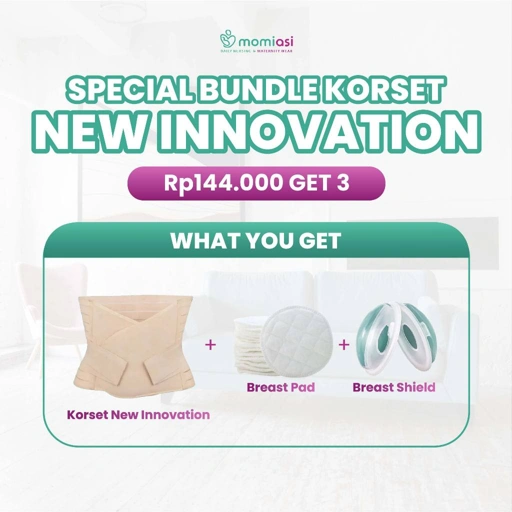 Momiasi - Special Bundle Korset New Inovation - Breast Pad - Breast Shield