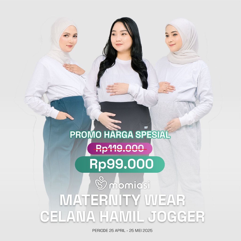 Momias - Celana Hamil Joger - Celana Hamil Joger Pants - Celana Hamil Daily Sporty
