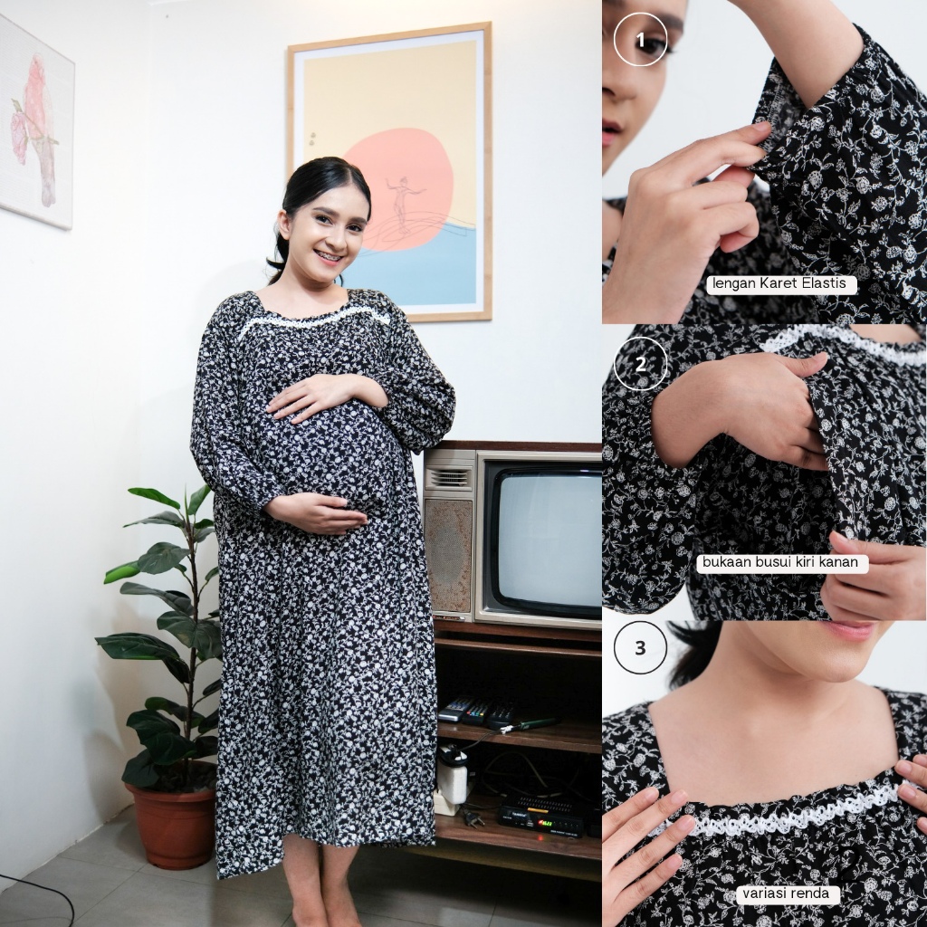 Momiasi - Special Bundling Sienna - Daster Sienna - Mukena Ghania