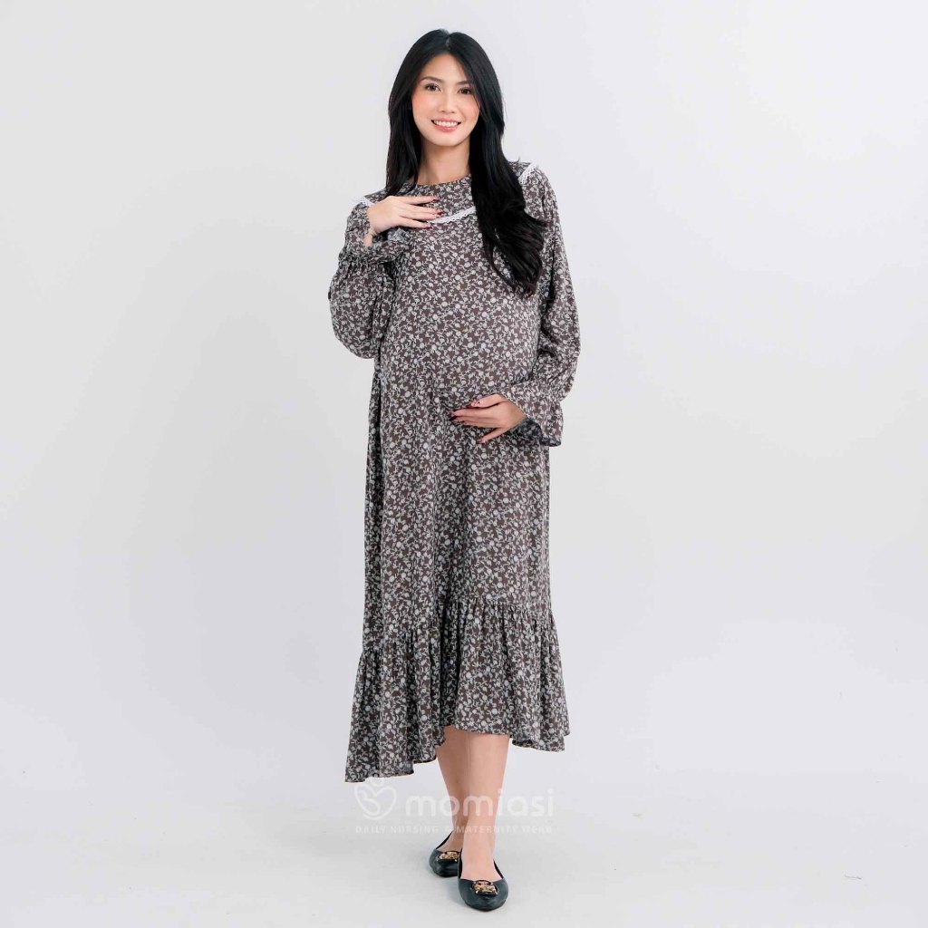 Momiasi - Home Dress Serina - Daster Bumil Busui Friendly