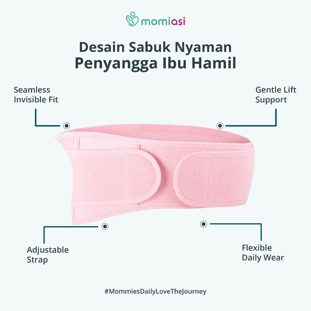 Momiasi - Sabuk Penyangga Perut Ibu Hamil - Korset Penyangga Bumil