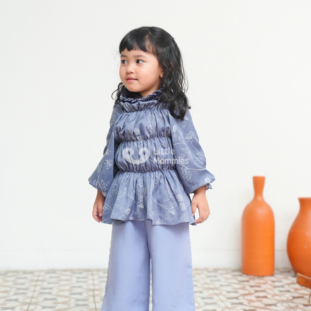 Little Mommies - Raya Collection One Set Kids Premium - Setelan Anak Perempuan Special Raya 2-5 Tahun