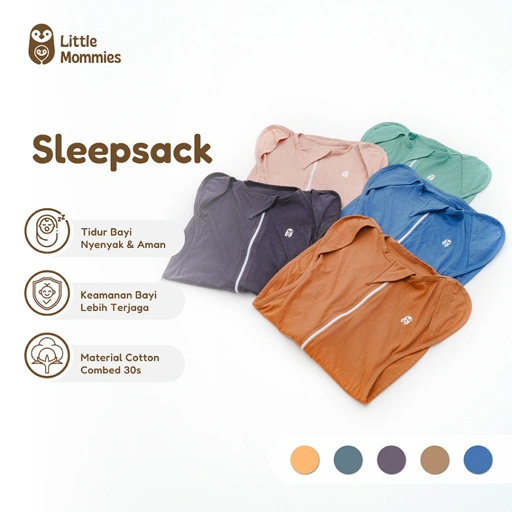 Little Mommies - Sleepsack Bayi Premium – Kantong Tidur Cotton Combed Premium All Size