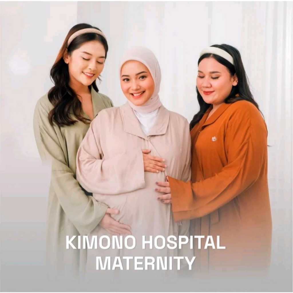 Momiasi – Yuki Home Dress Kimono – Daster Busui Lahiran Friendly- Maternity Hospital Kimono Rayon
