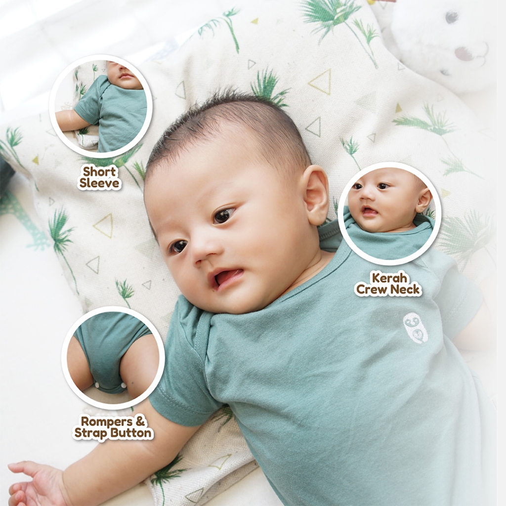 Little Mommies - Noah Jumper Sleepwear  Newborn - Baju Tidur Bayi Comfortable 0-12 Month