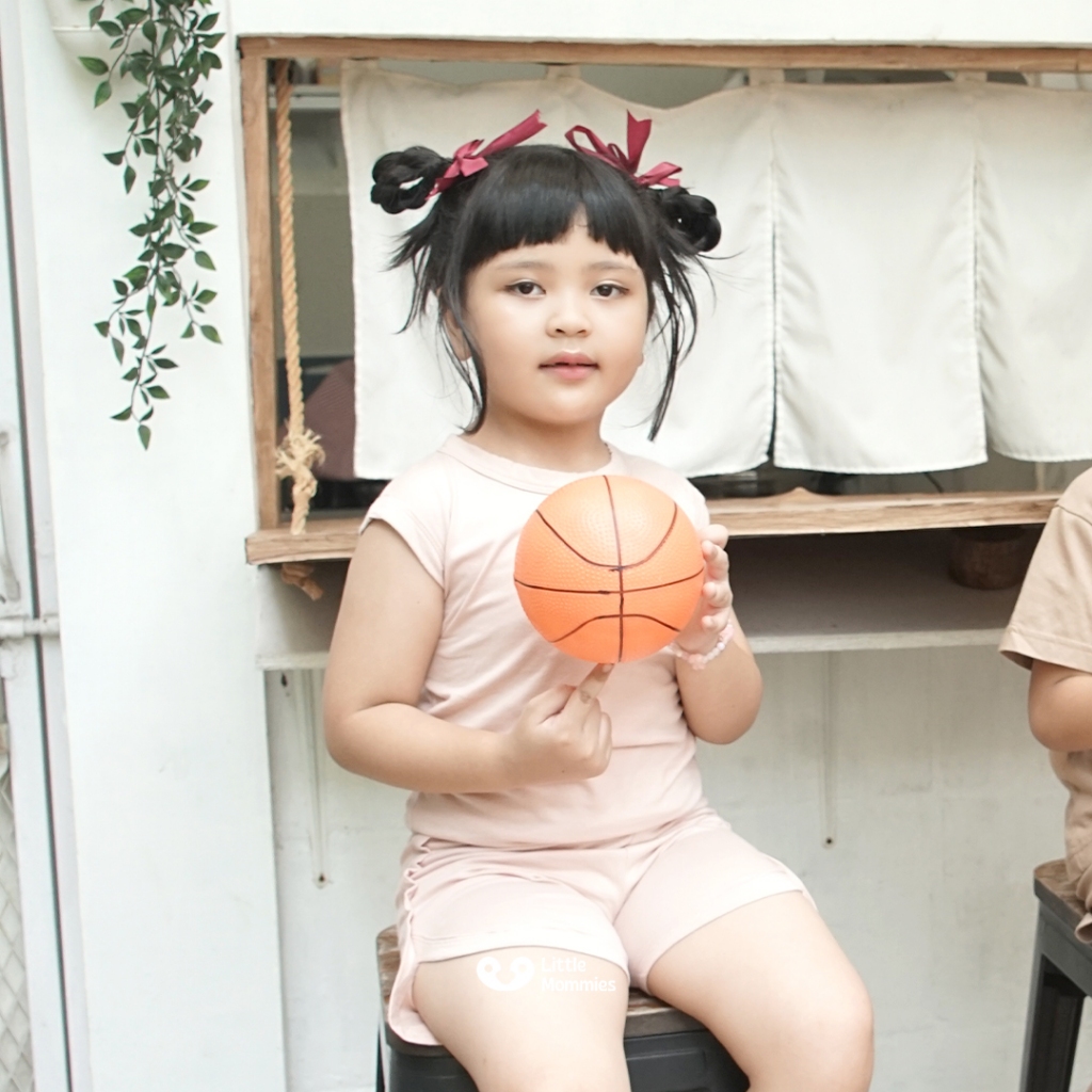 Little Mommies - Gwen One Set Kids Wear Premium - Setelan Baju Anak Laki-laki dan Perempuan 2-5Tahun