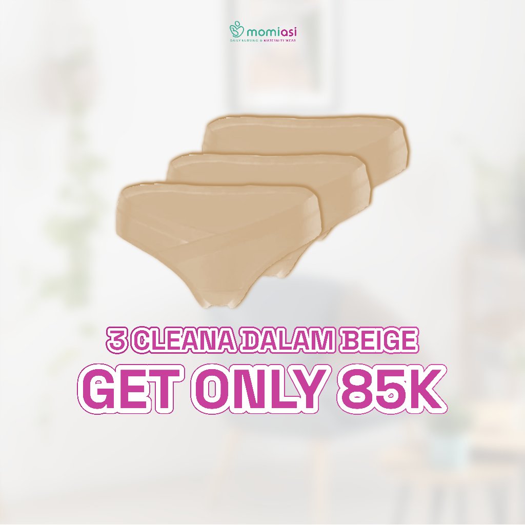 Momiasi - Special Bundling Celana Dalam Hamil - CD Hamil Wanita Jumbo Katun Maternity Panty Low Waist