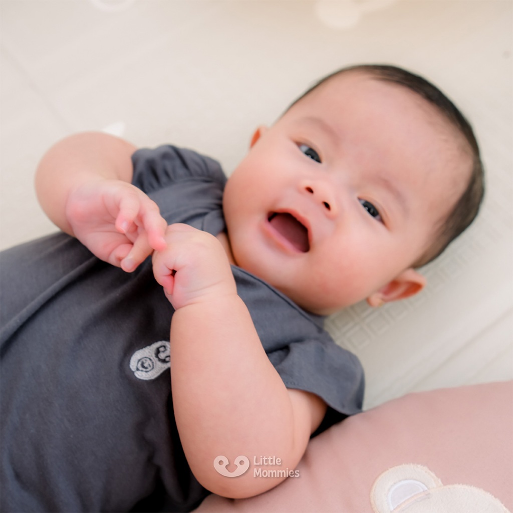 Little Mommies - Kaylee Jumper Playsuit Newborn - Baju Bermain Bayi Comfortable 0-12 Month