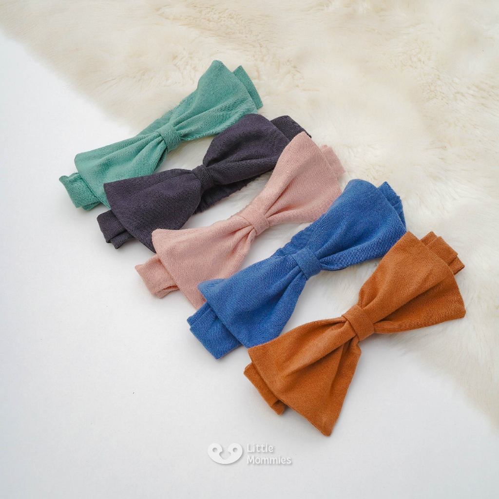 Little Mommies - Bando Cotton Combed Premium Milineris Collection - Bandana Aksesoris Rambut Bayi Premium