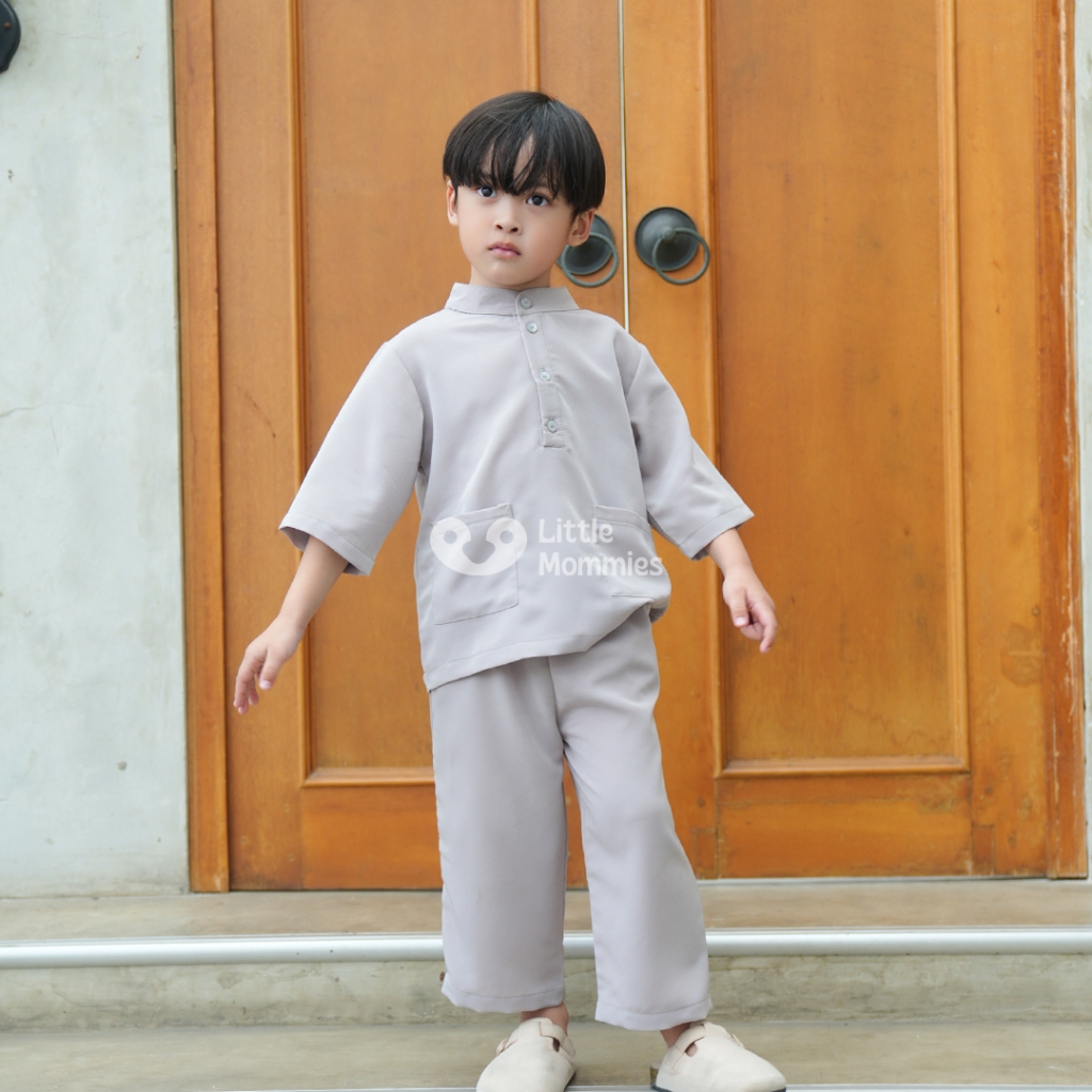 Little Mommies - Raya Collection One Set Kids Premium - Setelan Anak Laki-laki Special Raya 2-5 Tahun
