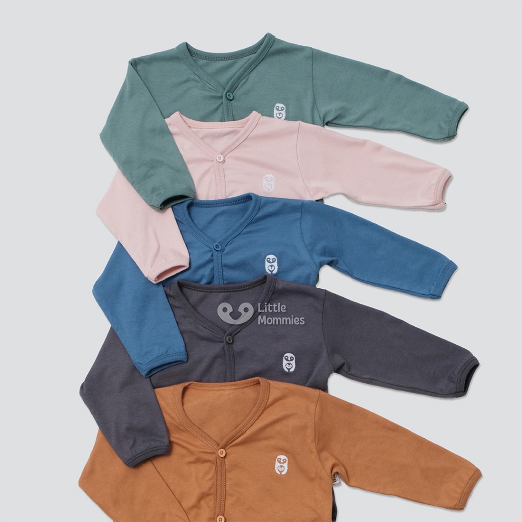 Little Mommies - Elodie One Set Sleepwear Newborn - Baju Tidur Bayi Comfortable 0-12 Month