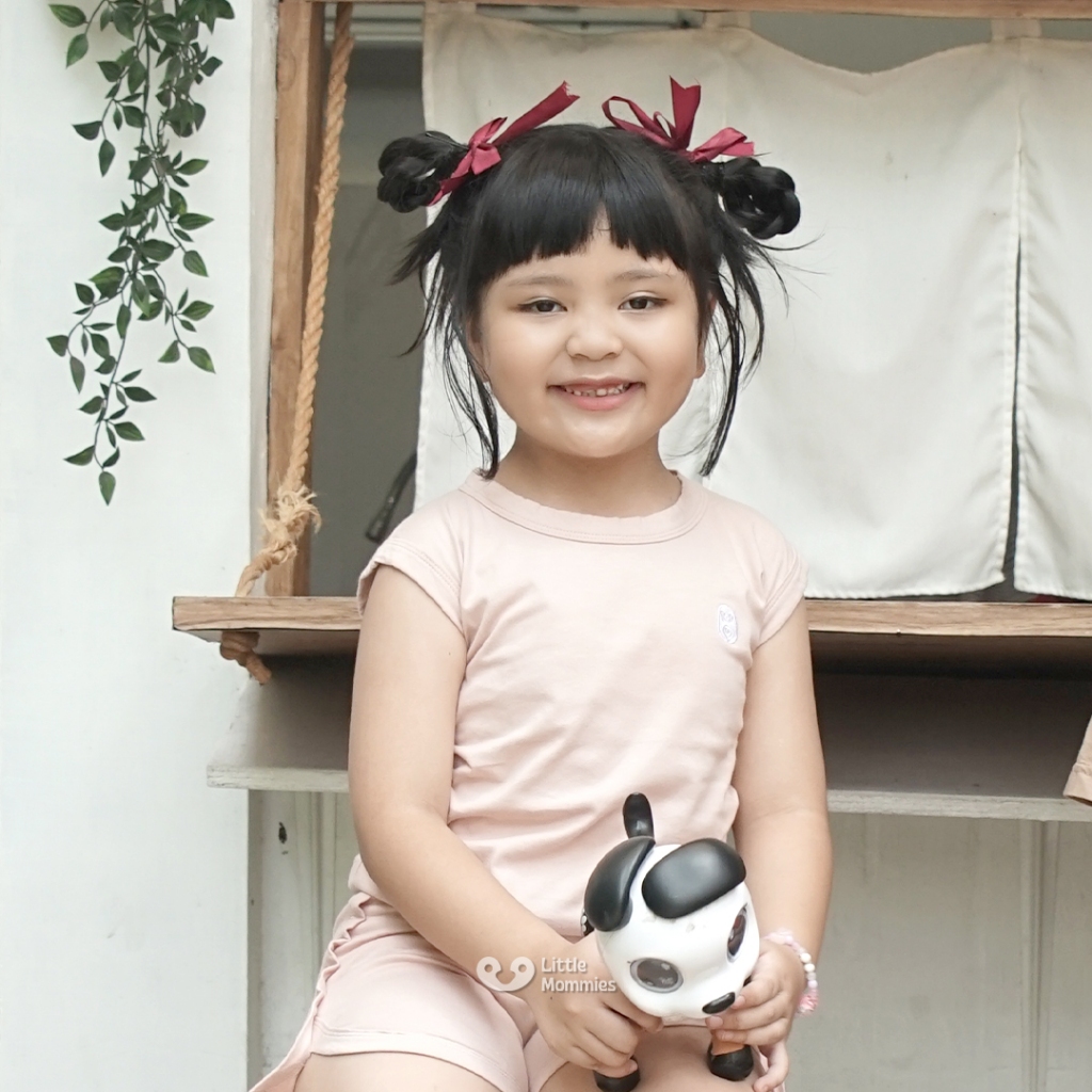 Little Mommies - Gwen One Set Kids Wear Premium - Setelan Baju Anak Laki-laki dan Perempuan 2-5Tahun