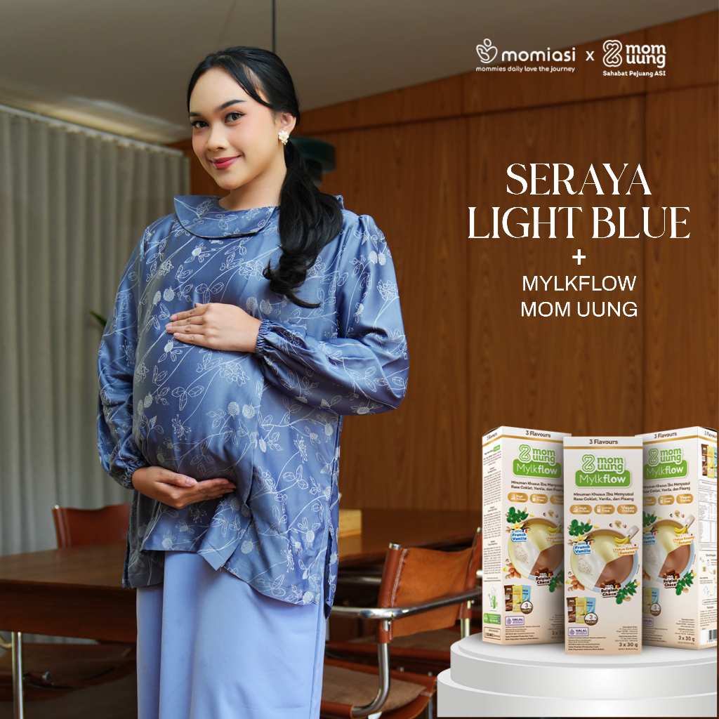 [MOMIASI X MOM UUNG] Momiasi - Special Bundle Raya Collection & Susu Mylkflow - Raya Nursing Wear & Susu Asi Booster