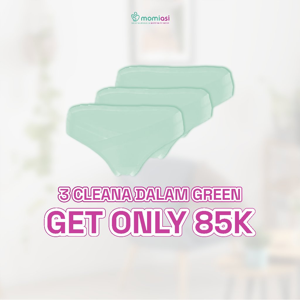 Momiasi - Special Bundling Celana Dalam Hamil - CD Hamil Wanita Jumbo Katun Maternity Panty Low Waist