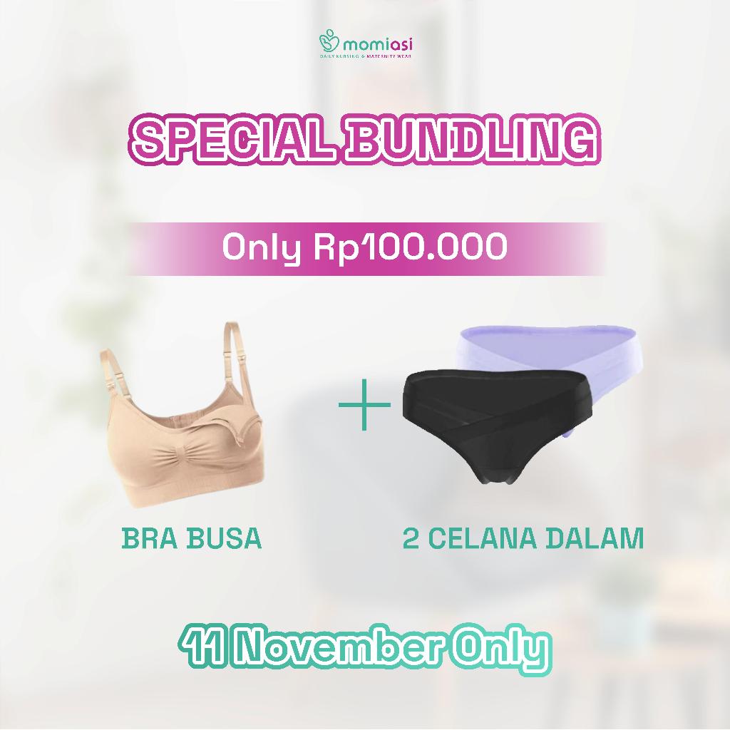 Momiasi - Special Bundle Bra Busa Busui - Celana Dalam Hamil