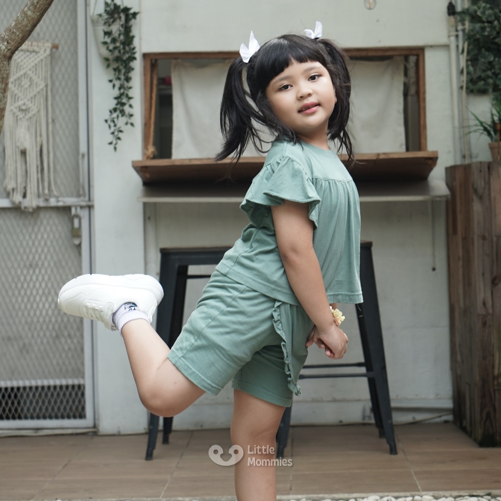 Little Mommies - Naomi One Set Kids Wear Premium - Setelan Baju Anak Perempuan 2 - 5 Tahun