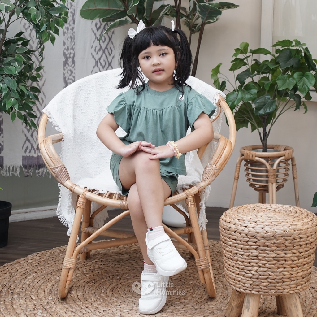 Little Mommies - Naomi One Set Kids Wear Premium - Setelan Baju Anak Perempuan 2 - 5 Tahun