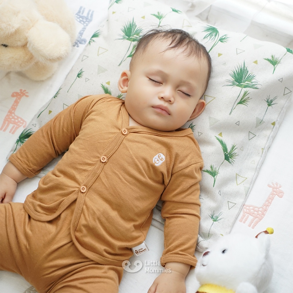 Little Mommies - Elodie One Set Sleepwear Newborn - Baju Tidur Bayi Comfortable 0-12 Month