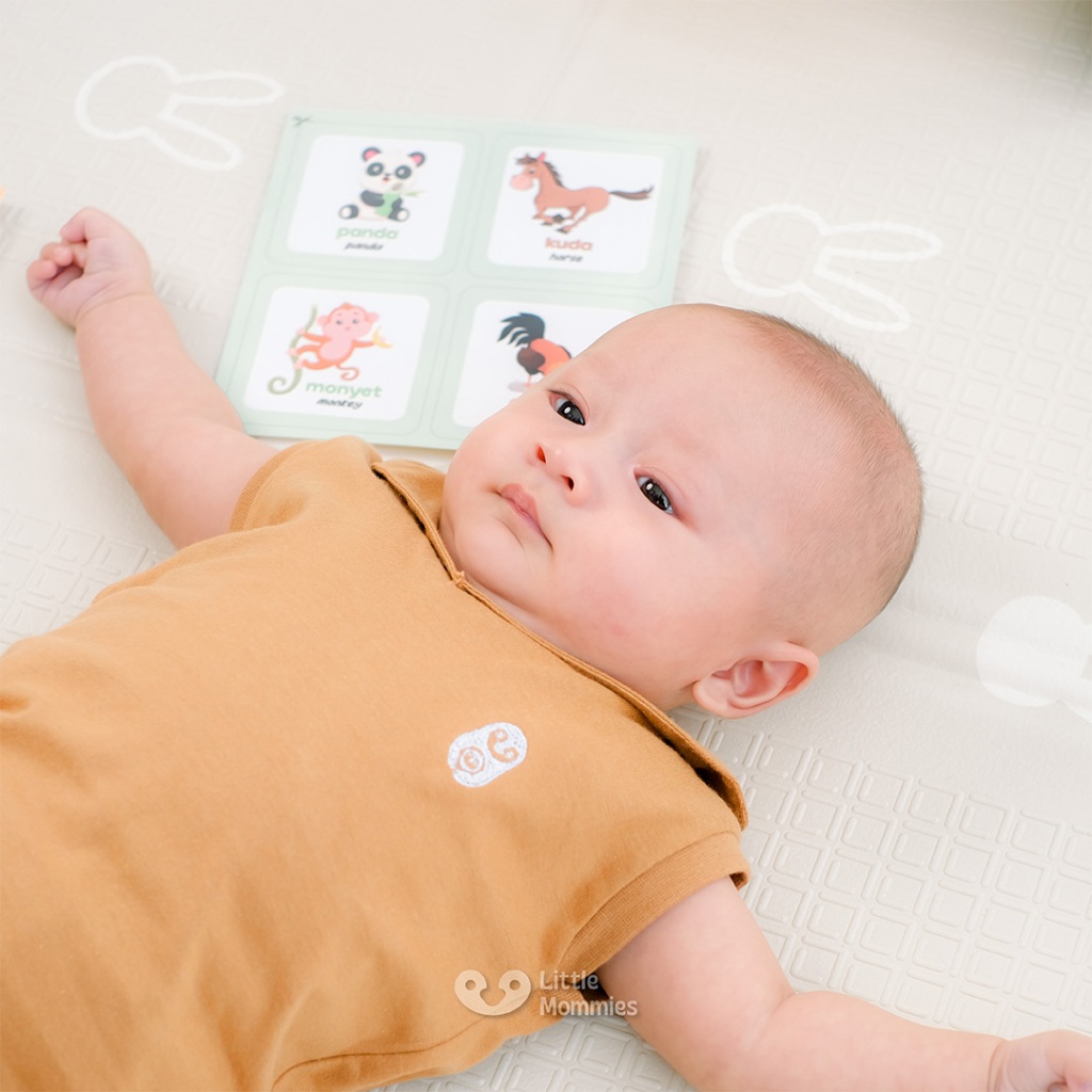 Little Mommies - Noel One Set Playsuit Newborn - Baju Bermain Bayi Comfortable 0-12 Month