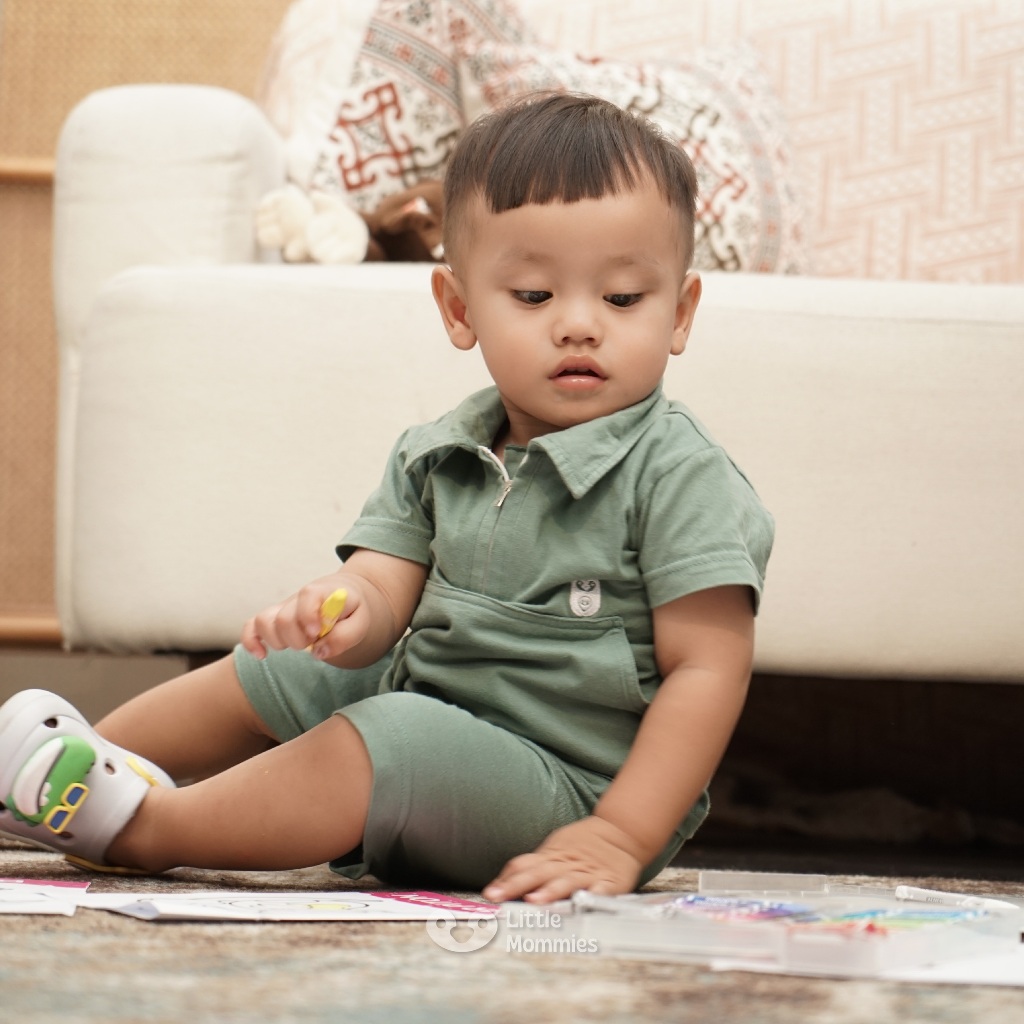 Little Mommies - Leo One Set Kids Wear Premium - Setelan Baju Anak Laki-laki 2 - 5 Tahun