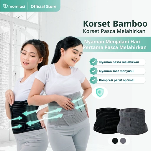 Momiasi - Korset Postpartum Bamboo - Korset Bamboo Pasca Melahirkan BIG SIZE