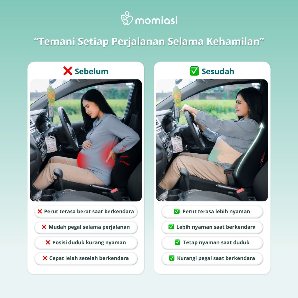 Momiasi - New Innovation - Korset Sabuk Hamil Penyangga - Pregnancy Belt