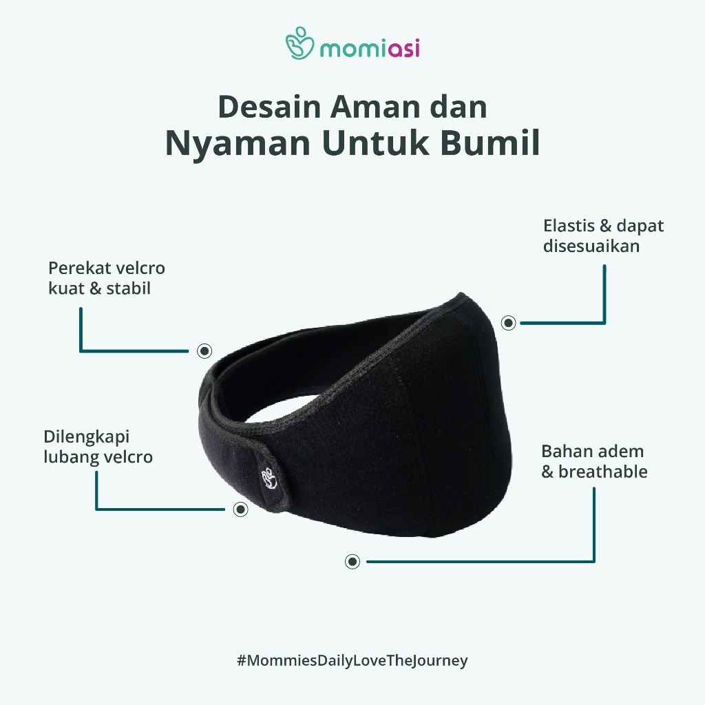 Momiasi - Korset Sabuk Hamil Penyangga Perut - Corset Pregnancy Belt Premium