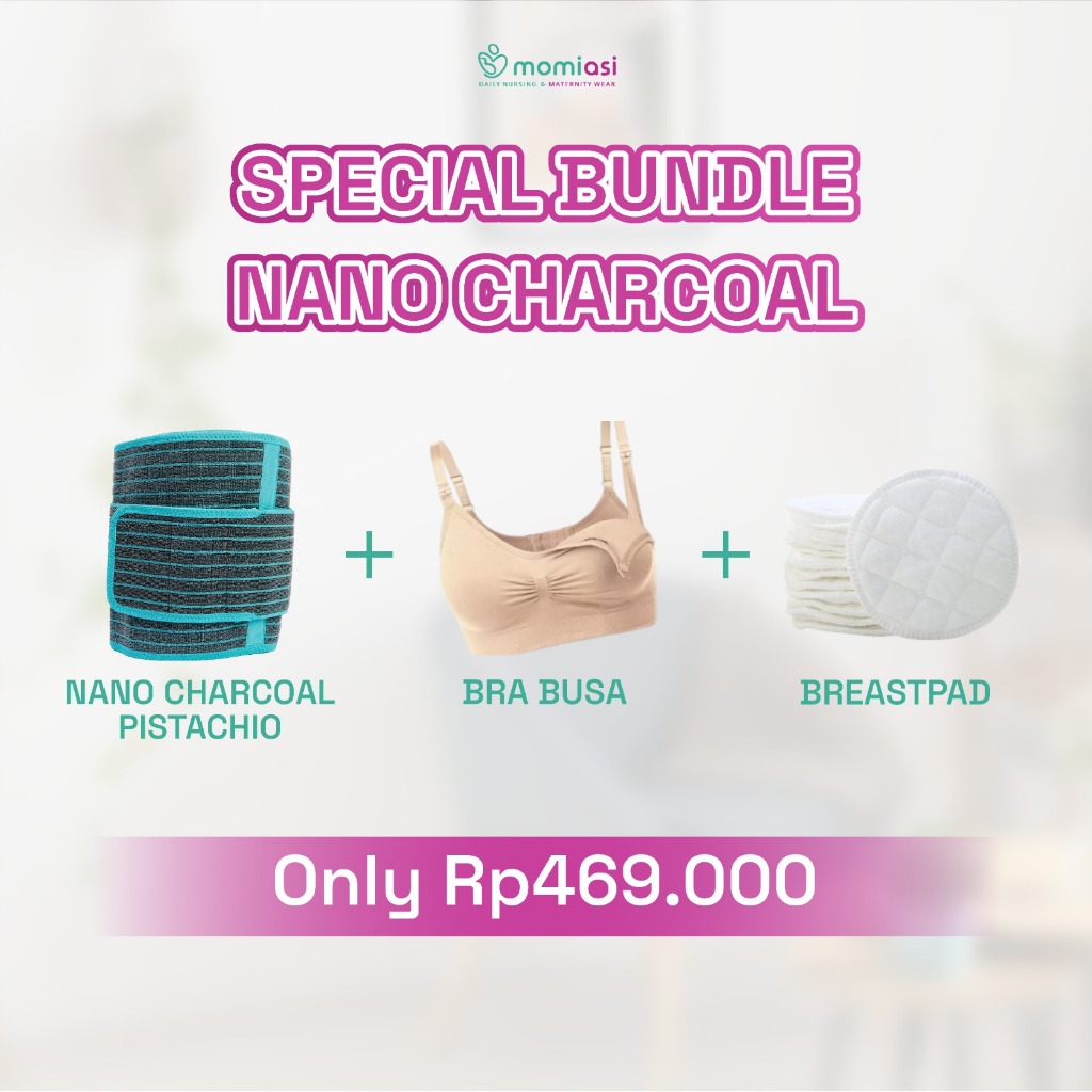 Momiasi - Special Bundle Nano Bamboo Charcoal – Bra Busui Busa