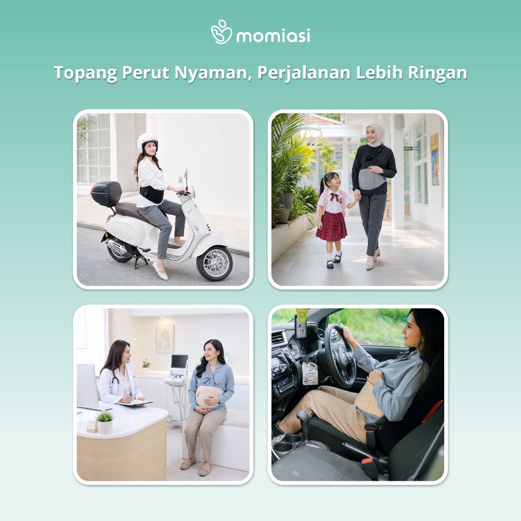 Momiasi - New Innovation - Korset Sabuk Hamil Penyangga - Pregnancy Belt