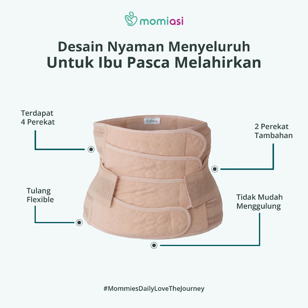 Momiasi - BIG SIZE Korset Pasca Melahirkan 4 Perekat
