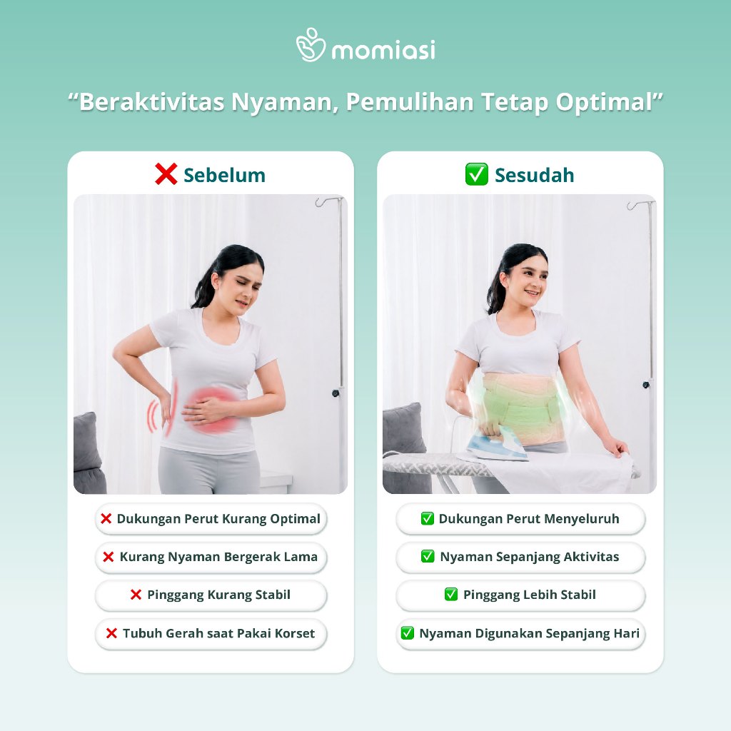 Momiasi - BIG SIZE Korset Pasca Melahirkan 4 Perekat