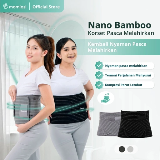 Momiasi - Korset Nano Bamboo FAST SLIM - Premium Korset Nano Bamboo Pasca Melahirkan