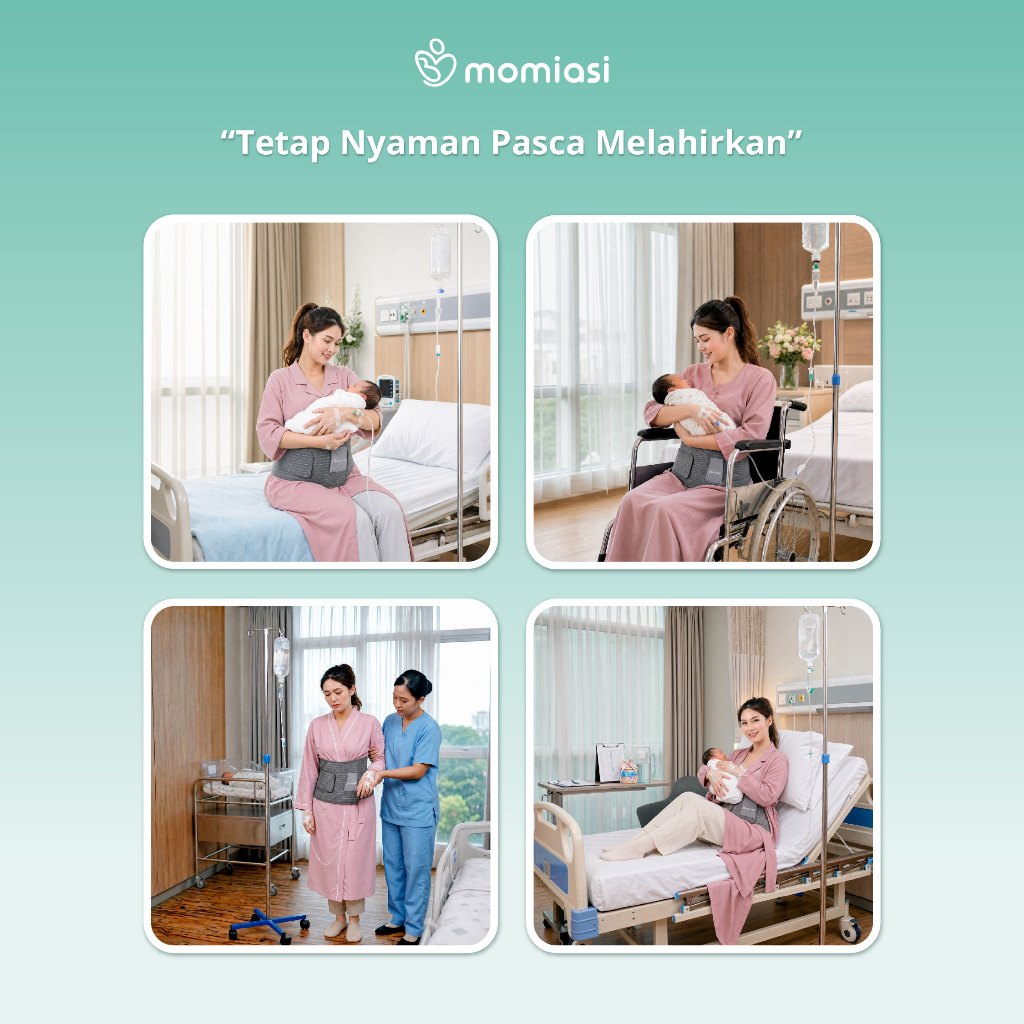 Momiasi - Korset Nano Bamboo FAST SLIM - Premium Korset Nano Bamboo Pasca Melahirkan