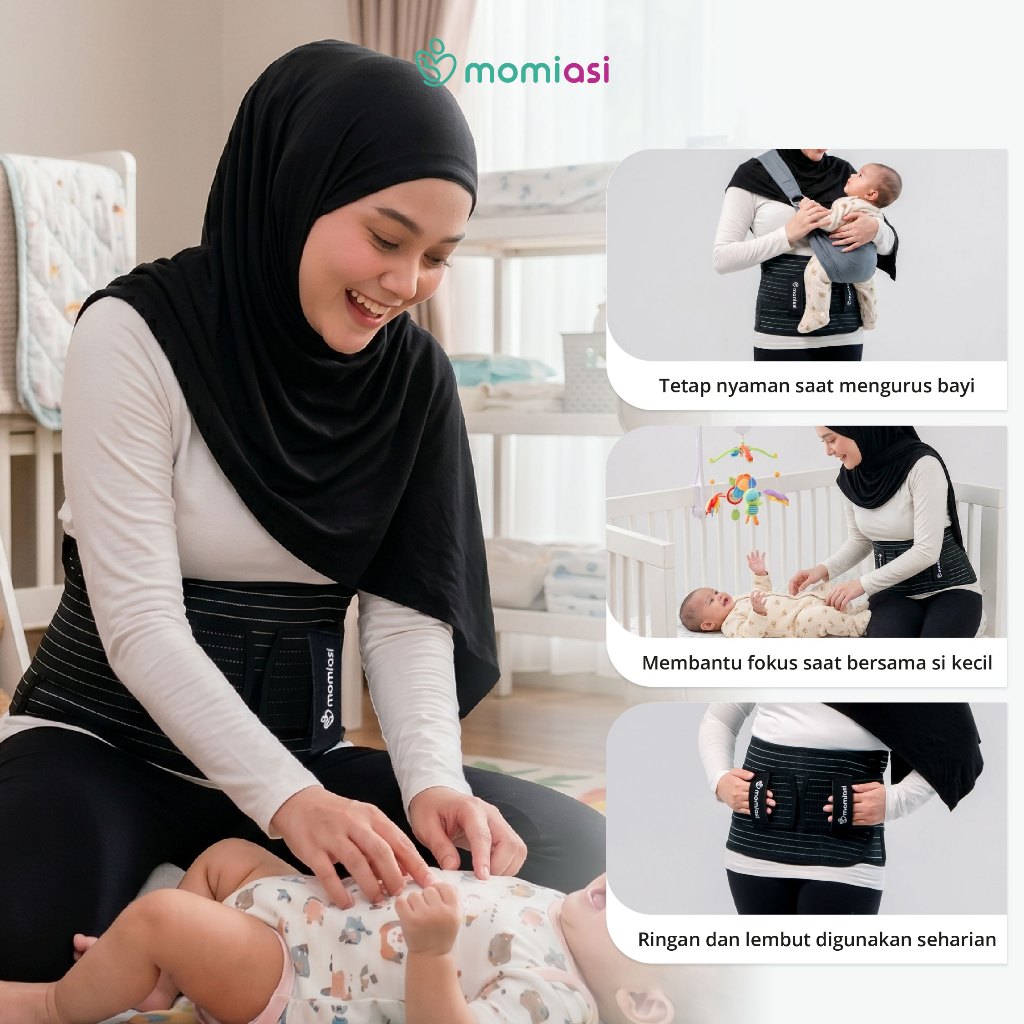 Momiasi - Korset Postpartum Bamboo - Korset Bamboo Pasca Melahirkan BIG SIZE (NEW)
