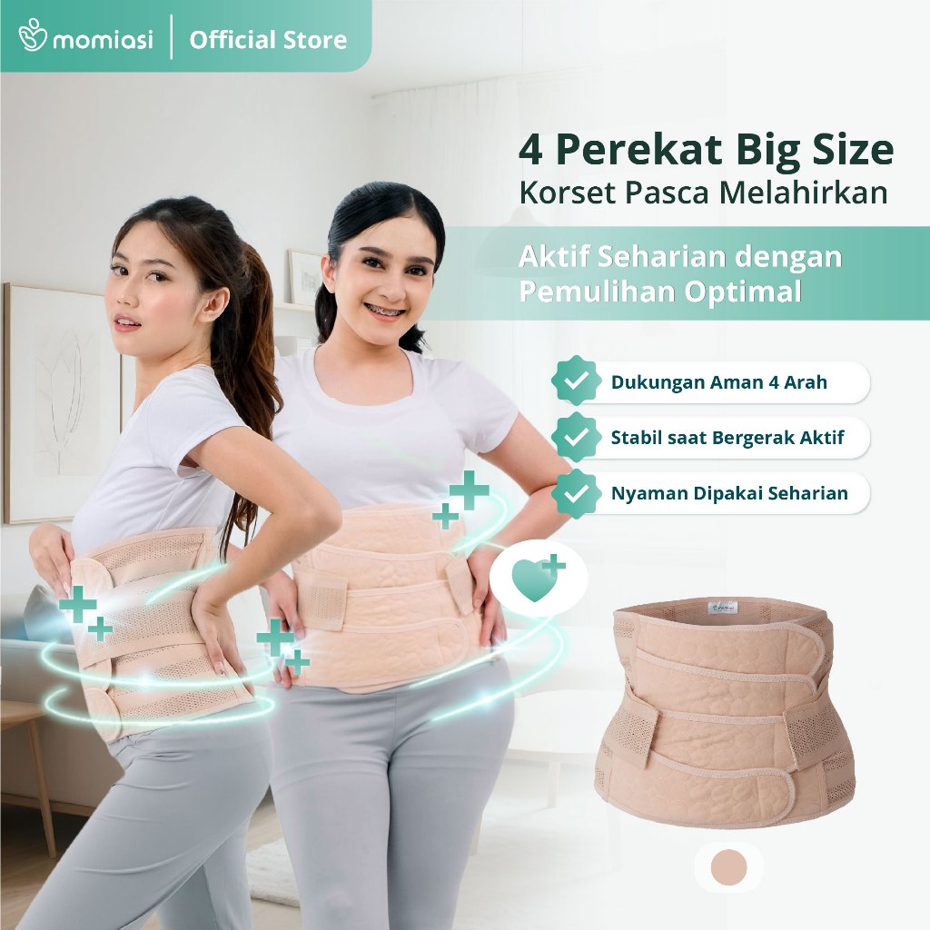 Momiasi - BIG SIZE Korset Pasca Melahirkan 4 Perekat